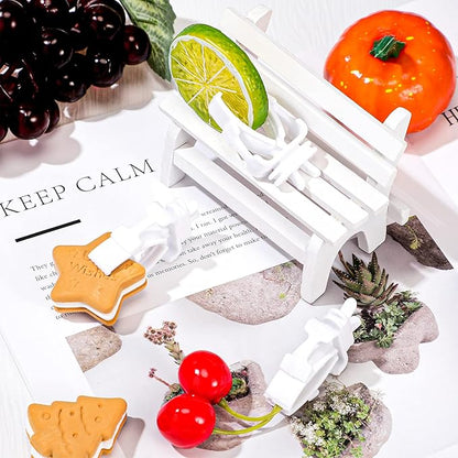 6 Pieces Bird Cage Food Holder Parrot Fruit Vegetable Clips Bird Cage Feeder - Image 4