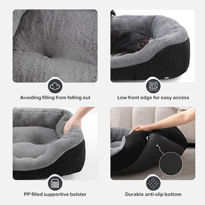 INVENHO Large Dog Beds Large Sized, Washable Orthopedic Warming Soft Sleeping - Image 7
