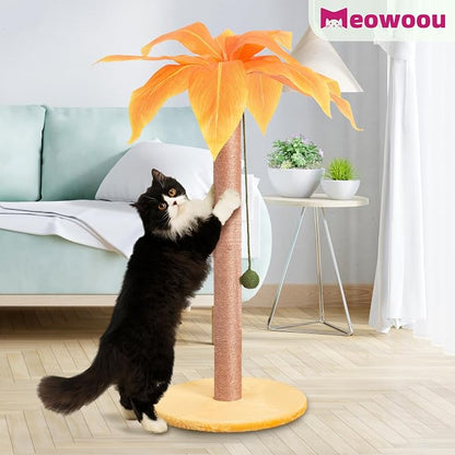 Scratching Post 33 inch Tall for Indoor Cats - Image 6