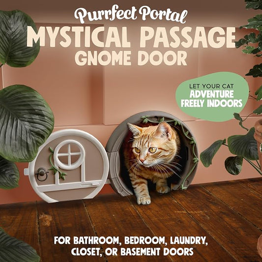 Gnome® Door Cat Door for Interior Doors - Image 2