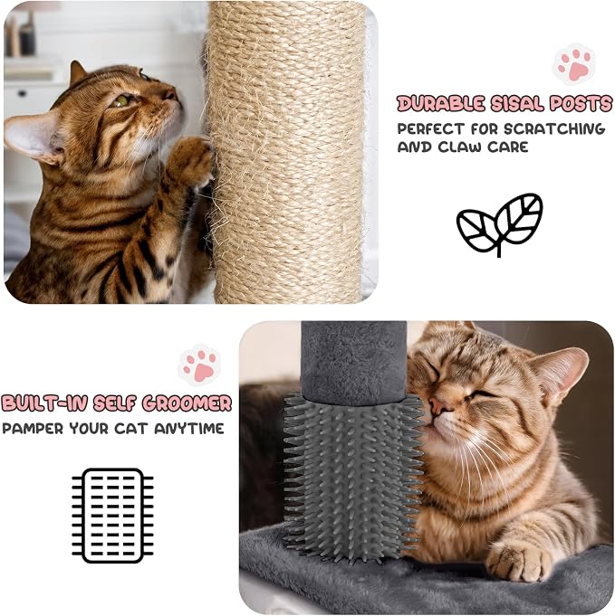 MoNiBloom 70 Inch Cat Tree Tower - Image 6