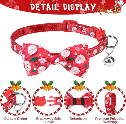 SCENEREAL Christmas Cat Collar Breakaway - Image 3