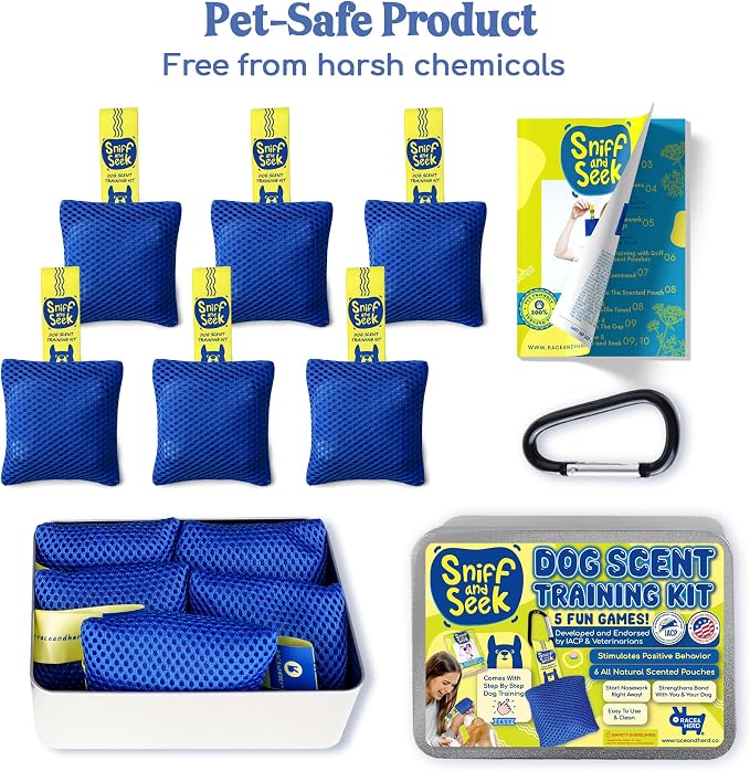 Race&Herd Original Dog Scent Training Kit, Scent Work Training Kit - Image 8