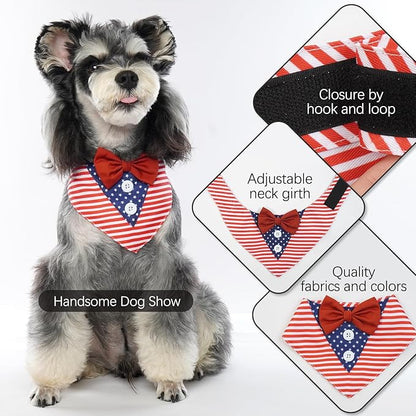 FUAMEY Dog Tuxedo American Flag - Image 3
