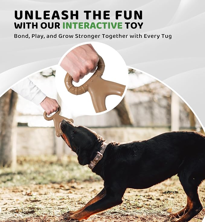 Durable Dog Chew Toy for Aggressive Chewers, Indestructible Nylon Bone - Image 6