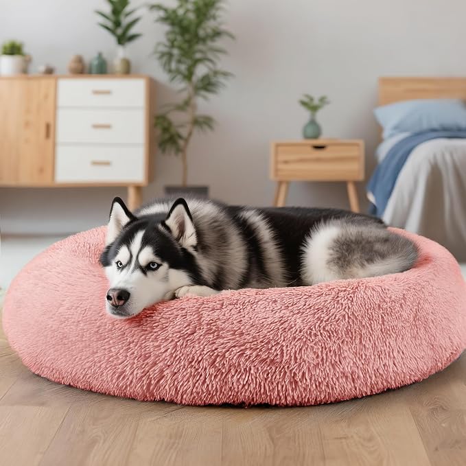 Extra Large Dog Beds, 36 Inch Human Dog Anxiety Relief Comfort Bed, - Image 5