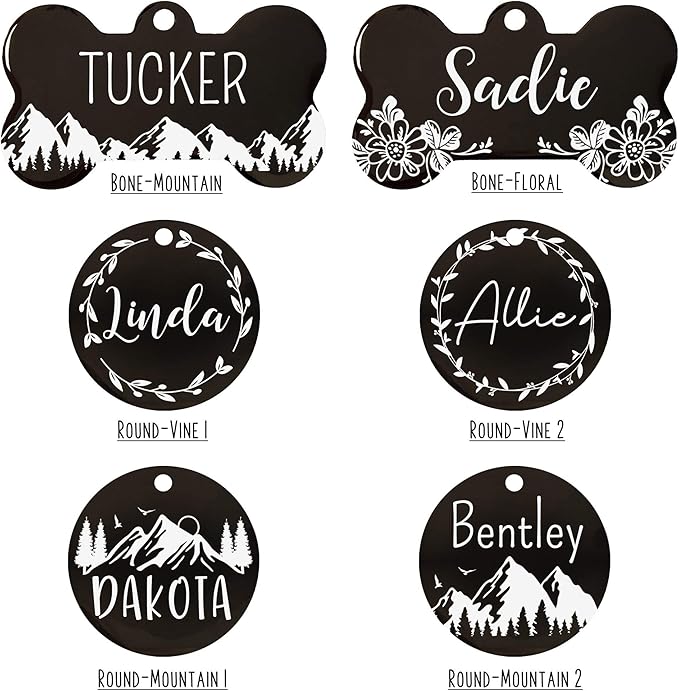 Ultra Joys Stainless Steel Pet ID Tags - Image 4