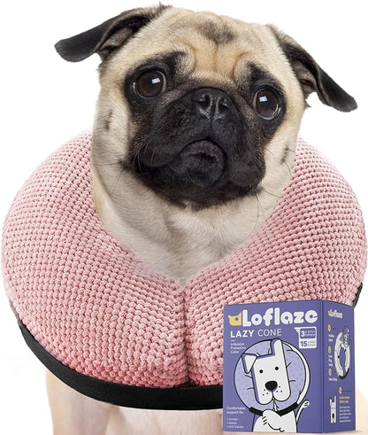 Soft Inflatable Dog Cone Collar by Loflaze