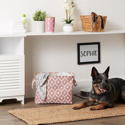 Bone Dry 6192 Pet Storage Collection Lattice Paw Print, Medium Rectangle - Image 5