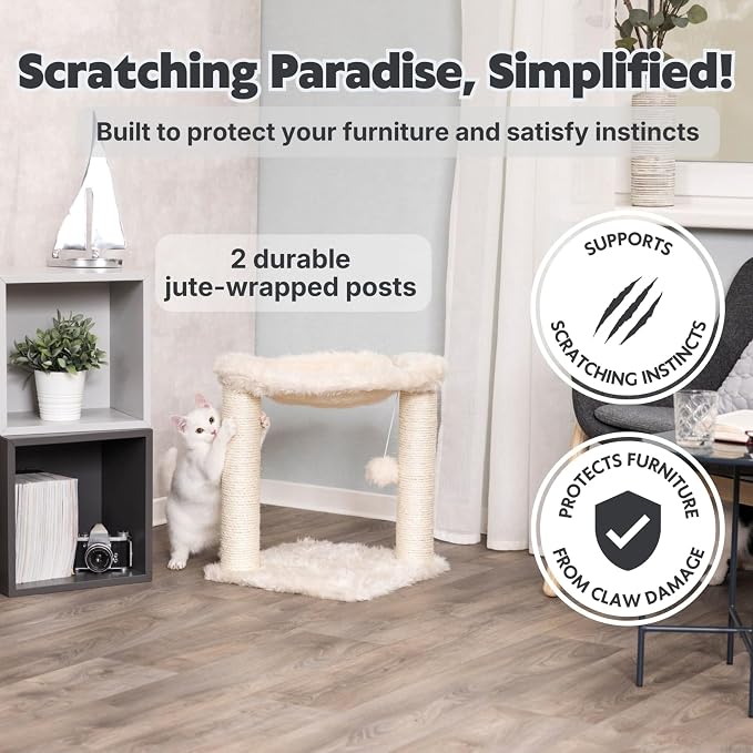 TRIXIE Baza XXL Cat Scratching Posts, Indoor Cat Furniture - Image 2