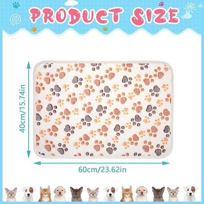 Tatuo 4 Pcs Dog Blanket for Pet Cat Blankets Indoor Puppy Teething Stuff Toys - Image 6