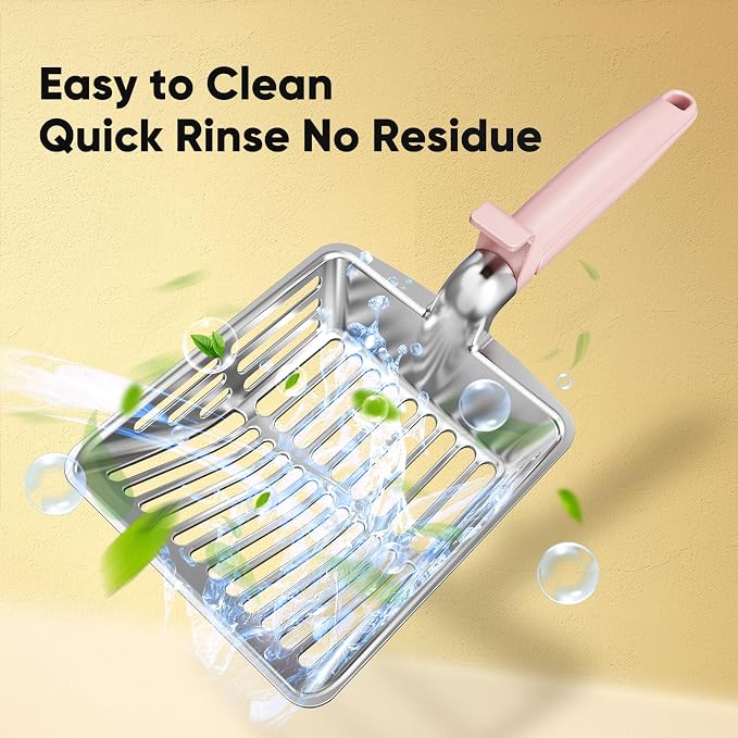 Metal Cat Litter Scoop, Large Cat Scooper - Image 5