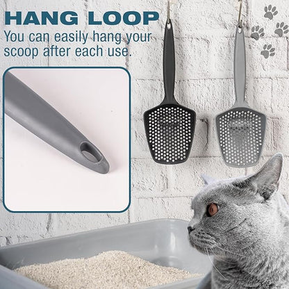 Set of 2 Cat Litter Scoop with Small Holes - Image 4