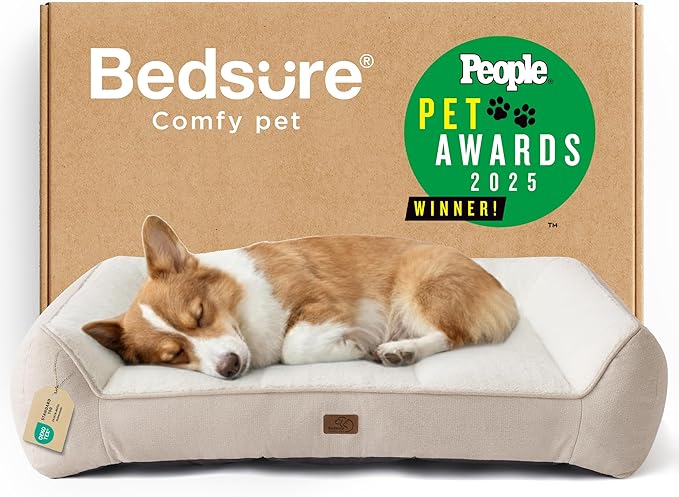 Bedsure SupportMax™ Orthopedic Dog Bed Medium Size Dog by BEDSURE