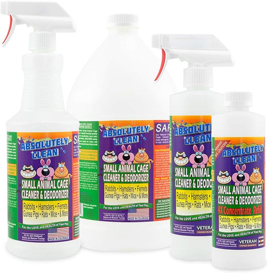 Amazing Small Animal Cage Cleaner, Just Spray/Wipe, Easily Removes Messes & - Image 2