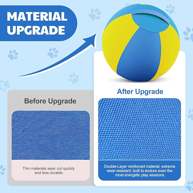 Happypaw 18'' Herding Ball for Dogs – Enhanced Chew Resistance & Heavy-Duty - Image 9