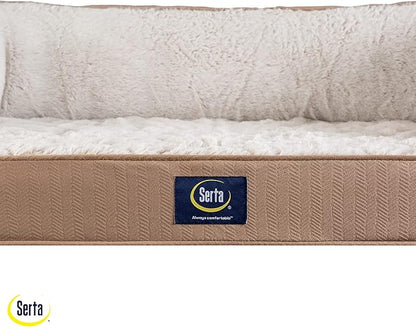 Serta Orthopedic Quilted Couch Dog Bed - Image 7