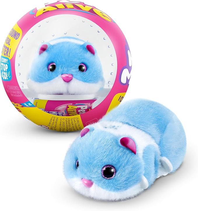 Pets Alive Hamstermania by ZURU Hamster, Electronic Pet, 20+ Sounds Interactive by PetsAlive