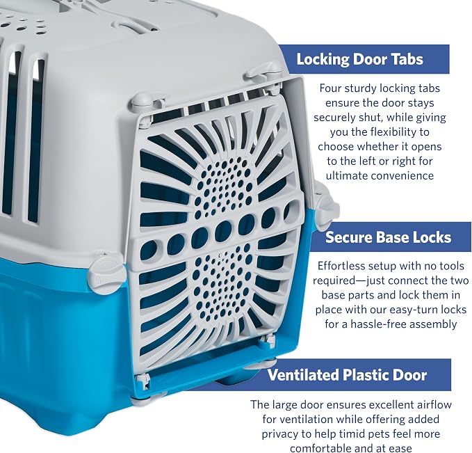MidWest Homes for Pets Spree Travel Carrier – Hard-Sided Dog & Cat Carrier - Image 4