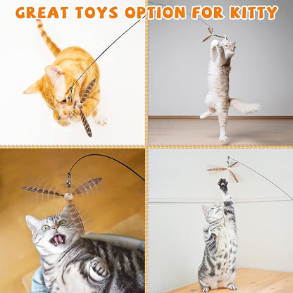 JXFUKAL Cat Wand Toys, Interactive Cat Toys - Image 5