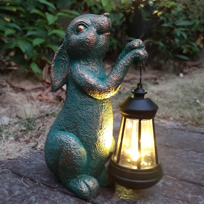 Rabbit Garden Statue Outdoor Décor - Image 3