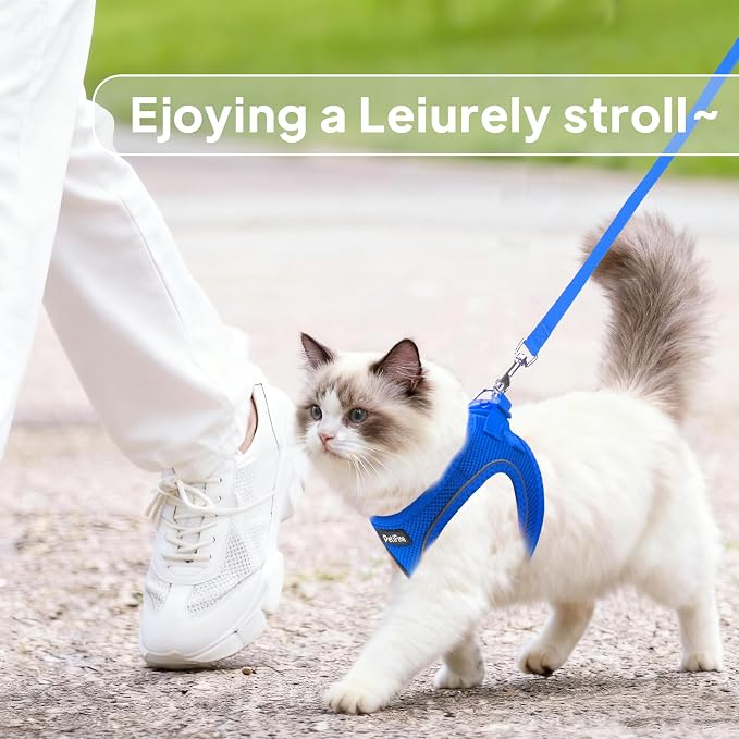 PetiFine Cat Harness and Leash Set, Escape Proof Kitten Harness Reflective - Image 5