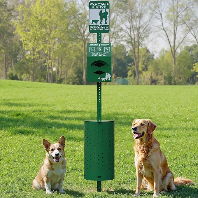 Dog Waste Station by MetaTeel