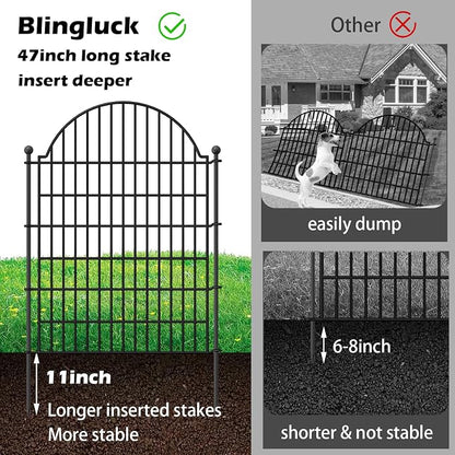 5 Panels Decorative Garden Fencing - Image 3