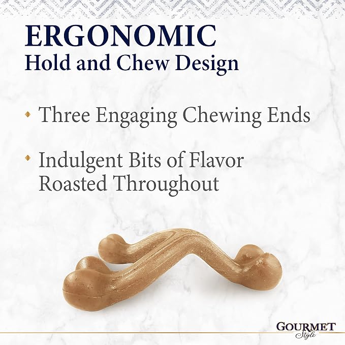 Nylabone Gourmet Style Wishbone Strong Chew Toy - Image 2