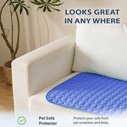 MICROCOSMOS Summer Cooling Mat & Sleeping Pad- Water Absorption Top, Materials - Image 4