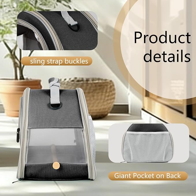halinfer Small Bird Travel Carrier - Image 3