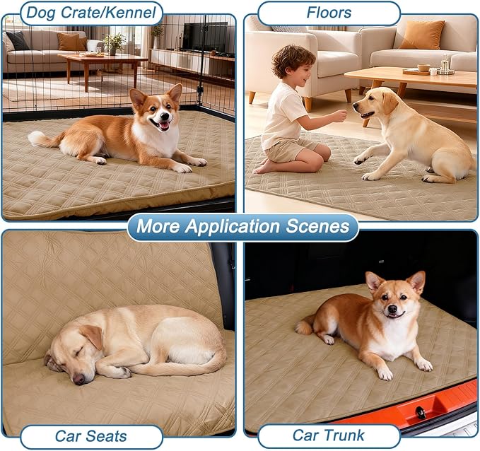 hyha Waterproof Dog Blanket, Reversible Pet Bed Blanket, Soft Sofa Couch Cover - Image 5