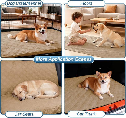 hyha Waterproof Dog Blanket, Reversible Pet Bed Blanket, Soft Sofa Couch Cover - Image 5