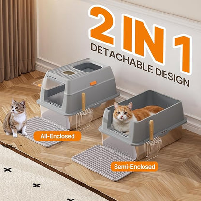 Stainless Steel Litter Box - Image 6