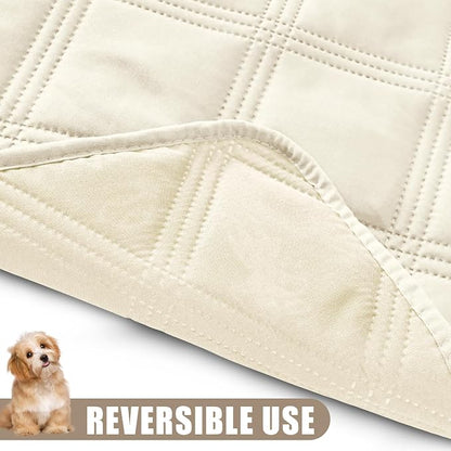 Smiry Waterproof Dog Bed Cover Blanket 52x82, Soft Reversible Pet Blanket - Image 3