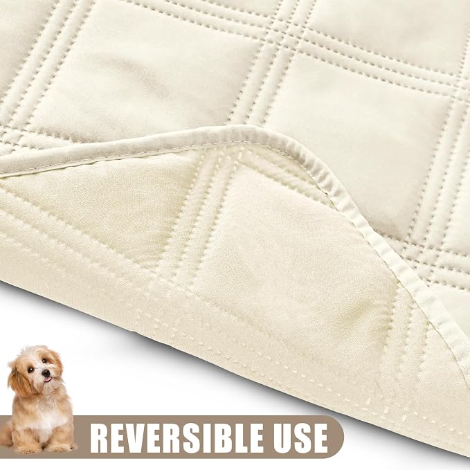 Smiry Waterproof Dog Bed Cover Blanket 30x70, Soft Reversible Pet Blanket - Image 3