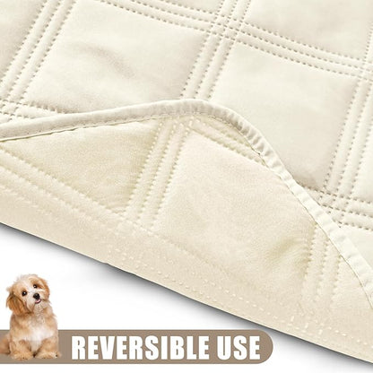 Smiry Waterproof Dog Bed Cover Blanket 40x50, Soft Reversible Pet Blanket - Image 3