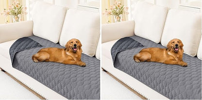 Smiry Waterproof Dog Bed Cover Blanket, Soft Reversible Pet Blanket, Washable by Smiry