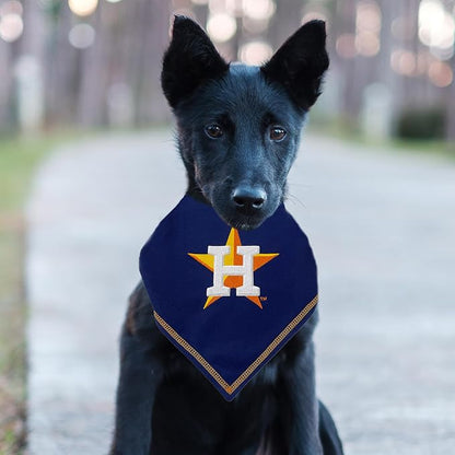 Pets First MLB Houston Astros TIE Bandana, Small/Medium. Dog Bandana Scarf Bib - Image 3