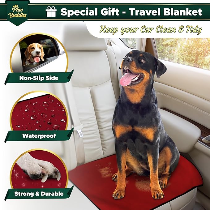 Paw Buddies Waterproof Blanket 80"x90" – Reversible Microfleece Throw - Image 6