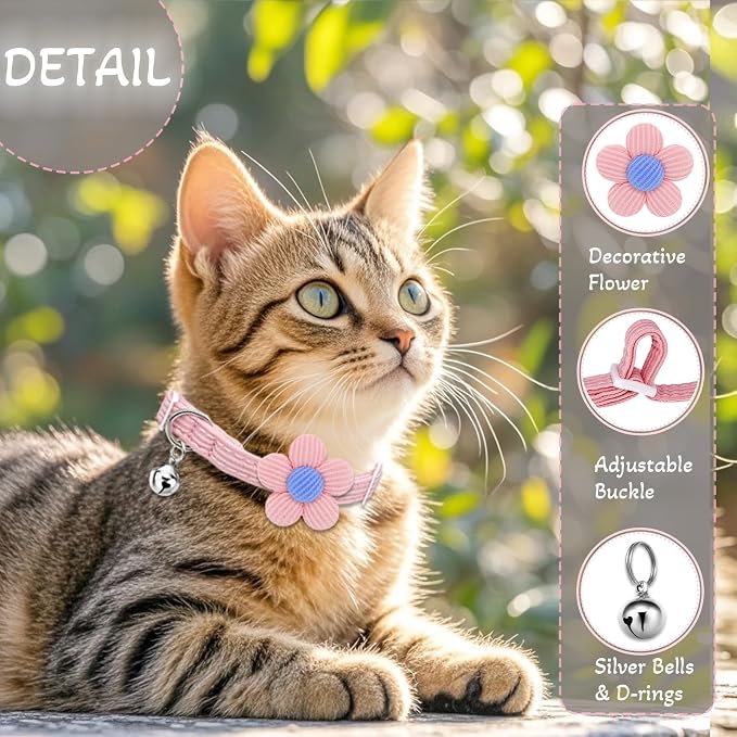 Cat Collar, HANSHILAI Kitten Collar - Image 2
