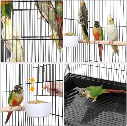 Yaheetech Open Top Rolling Parrot Bird Cage - Image 4