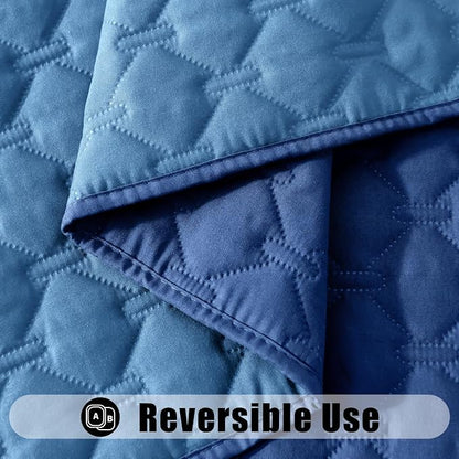 Smiry Waterproof Dog Bed Cover Blanket, Soft Reversible Pet Blanket, Washable - Image 3
