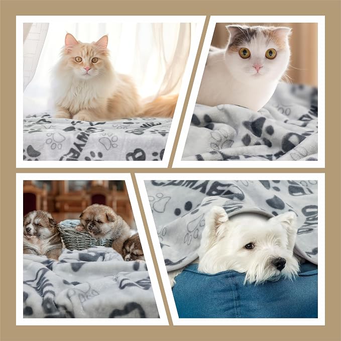 Dog Blanket, Premium Soft Dog Blanket Washable, 41x31inch Puppy Essentials Dog - Image 4