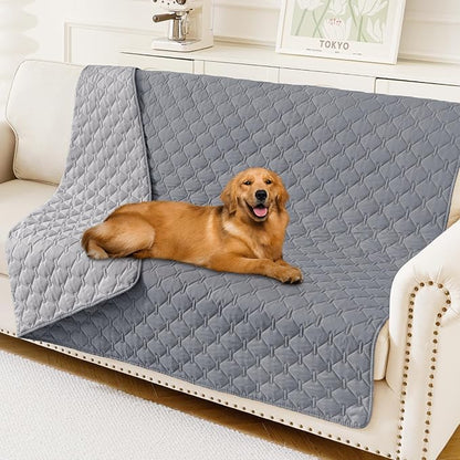 Smiry Waterproof Dog Bed Cover Blanket, Soft Reversible Pet Blanket, Washable by Smiry