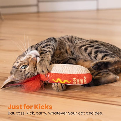 Catstages Hotdog Kicker Toy - Image 6