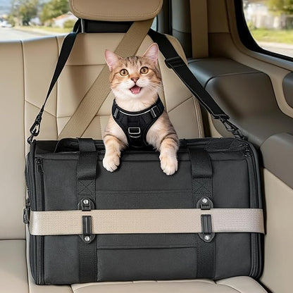PETSFIT Large Cat Car Carrier by Petsfit