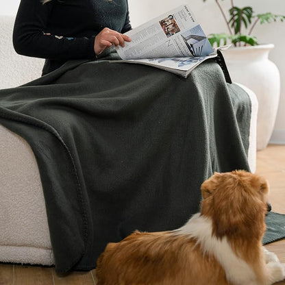 Fleece Throw Blanket Set Bulk for Travel Kids Outdoor Wedding Pet - Image 5