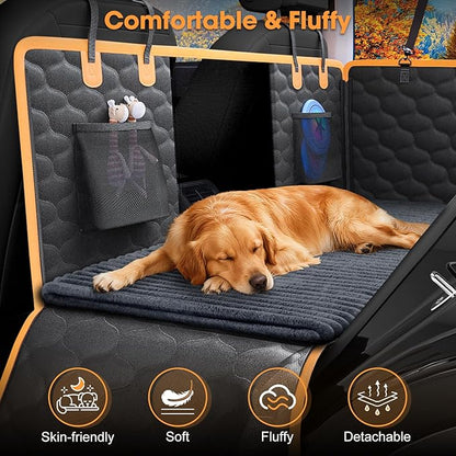 FURTIME Backseat Pet Bed Mat, Non-Slip Dog Bed - Image 5
