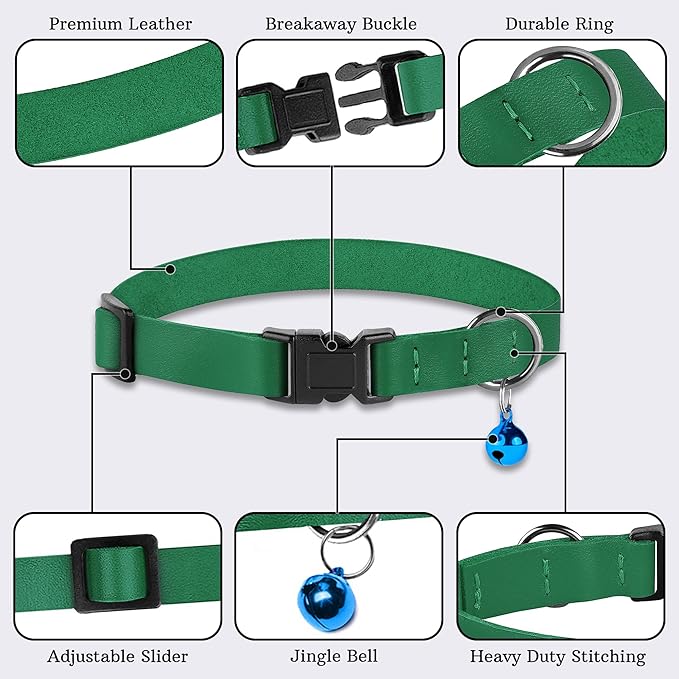 Breakaway Cat Collar with Bell - Image 5